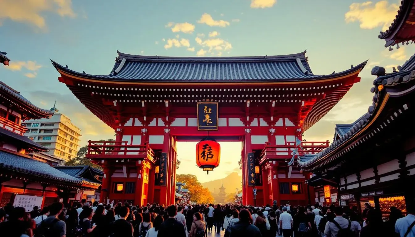 Filming in Arequipa with Misti volcano and white colonial buildings