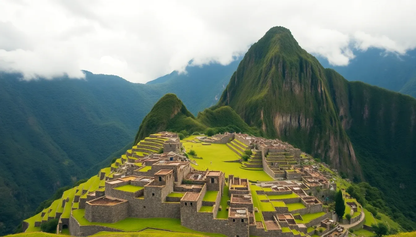 Machu Picchu Terraces - filming location in Peru