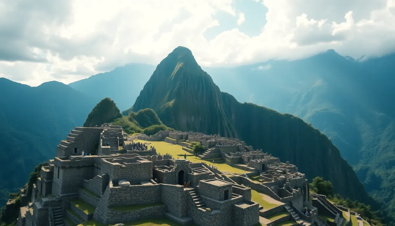 Machu Picchu Temple - filming location in Peru