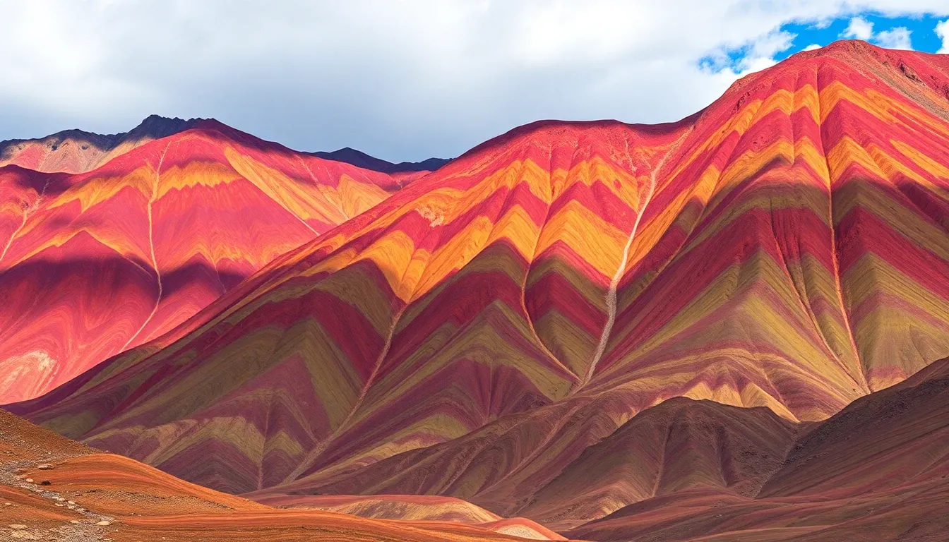 Rainbow Mountain - filming location in Peru