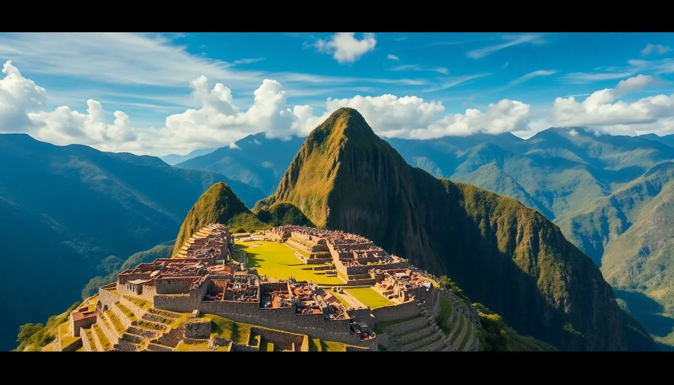 Pisac Ruins - filming location in Peru