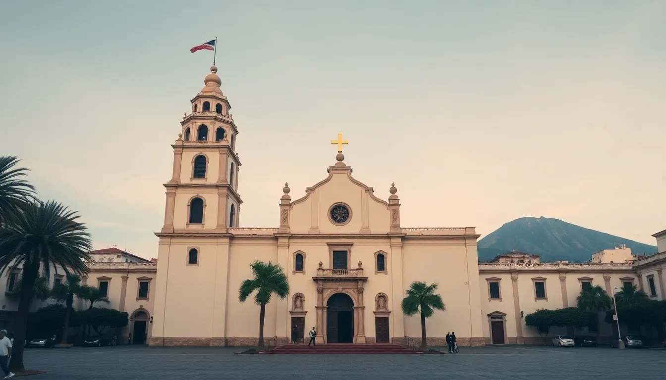Arequipa Plaza Armas - filming location in Peru