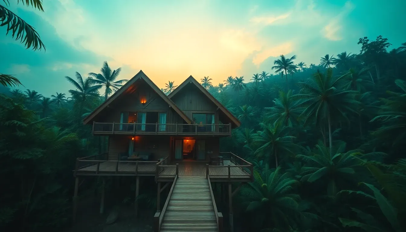 Amazon Lodge - filming location in Peru